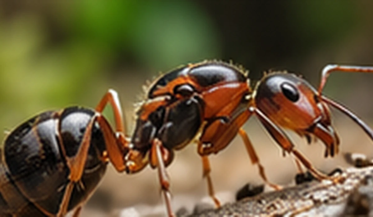 Ilustracja AI; nie potwierdza wyglądu Lasius niger